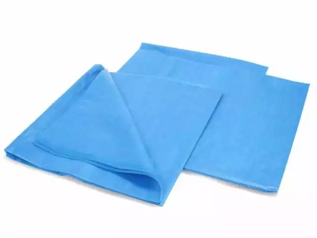 Салфетка 45*45см, материал СМС 25г/м2, хирургическая, нестерильная, цвет голубой